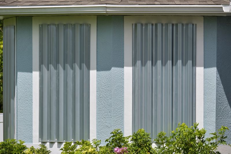 Repaired Storm Shutters